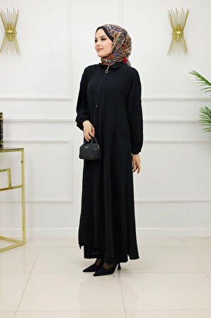 Kadın Tesettür 2'Li Yazlık Aerobin Takım Tunik & Pantolon