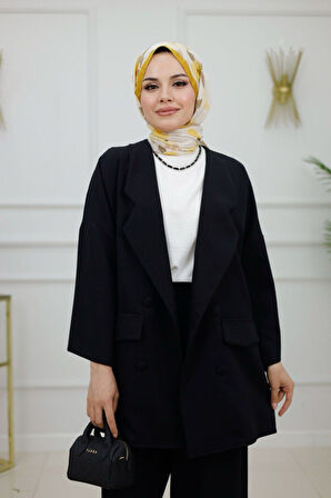 Kadın Tesettür Takım 2'Li Ceket & Pantolon Takımı