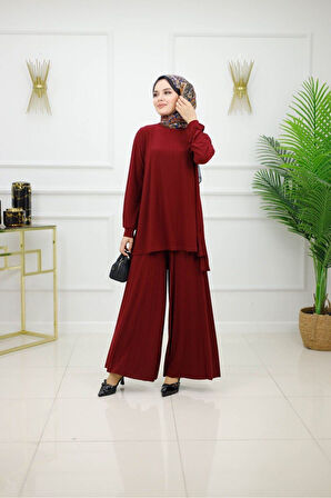 Kadın Tesettür 2'Li Takım Tunik & Pantolon
