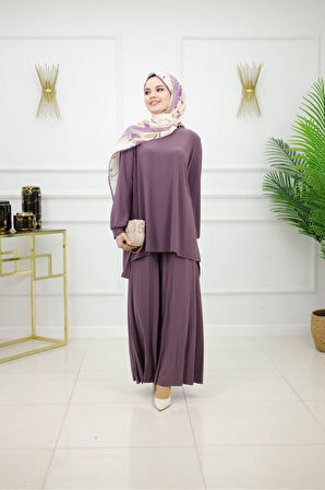 Kadın Tesettür 2'Li Takım Tunik & Pantolon