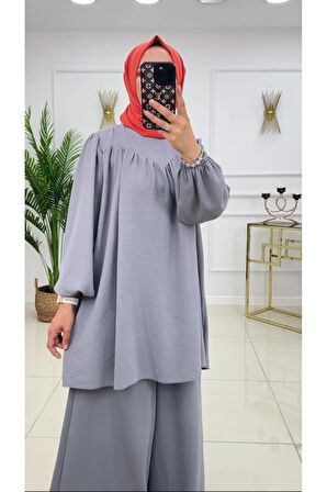 Kadın Tesettür 2'Li Takım Tunik & Pantolon