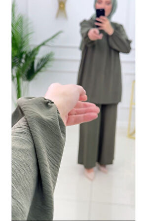 Kadın Tesettür 2'Li Takım Tunik & Pantolon
