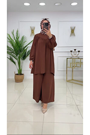 Kadın Tesettür 2'Li Takım Tunik & Pantolon