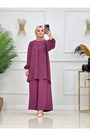 Kadın Tesettür 2'Li Takım Tunik & Pantolon