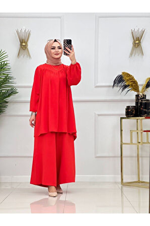 Kadın Tesettür 2'Li Takım Tunik & Pantolon