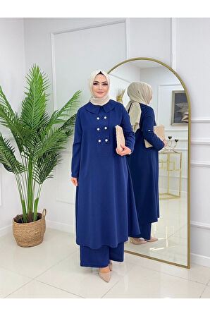 Kadın Tesettür 2'Li Takım Pantolon & Tunik