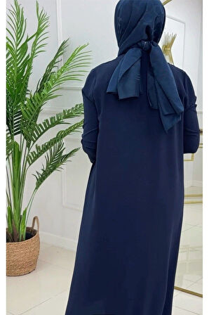 Kadın Tesettür 3'Lü Takım, İçlik Tunik & Pantolon & Abaya