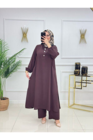 Kadın Tesettür 2'Li Takım Tunik & Pantolon