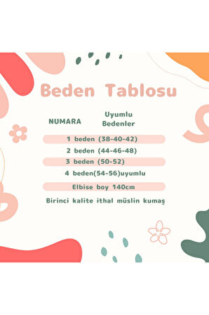 Kadın Tesettür Elbise Müslin Kumaş