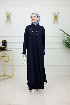 Kadın Tesettür 2'Li Takım Tunik & Pantolon