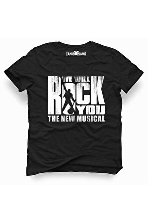 Tshirthane QUEEN we will rock you Tişört Erkek Tshirt