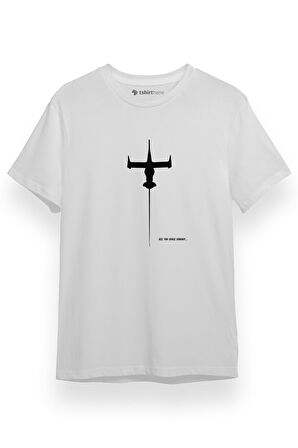 Cowboy Bebop Orange See You Space Cowboy Logo Beyaz Kısa kol Erkek Tshirt