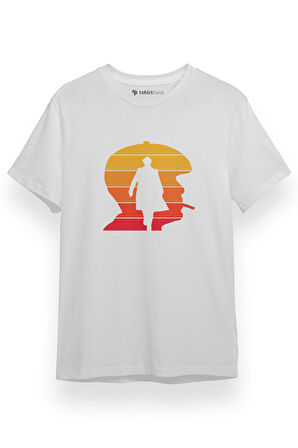 Peaky Blinders Retro Beyaz Kısa kol Erkek Tshirt