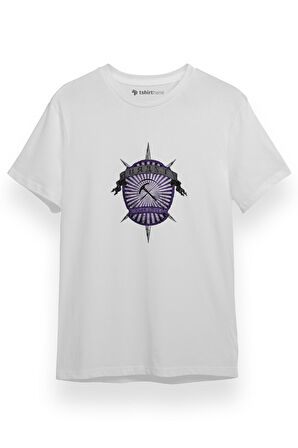 Shadow And Bone Durast  Beyaz Kısa kol Erkek Tshirt
