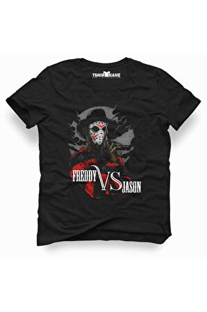Tshirthane Freddy VS jason Tişört Erkek Tshirt