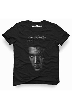 Tshirthane Elvis Presley typography I was the one Tişört Erkek Ts