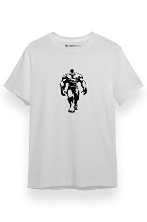 Hulk Beyaz Kısa kol Erkek Tshirt