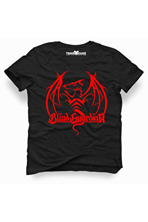 Tshirthane Blind Guardian logo Tişört Erkek Tshirt