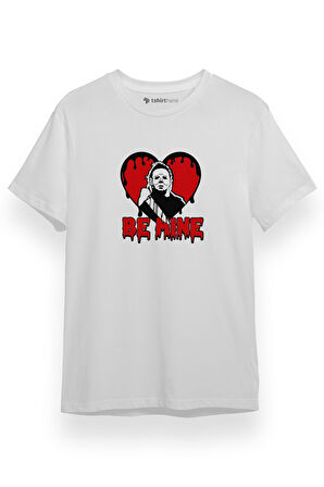 Be Mine Michael Myer Beyaz Kısa kol Erkek Tshirt