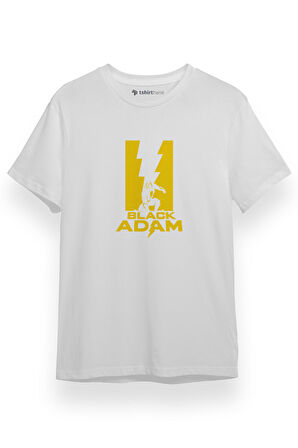 Black Adam Protect Beyaz Kısa kol Erkek Tshirt