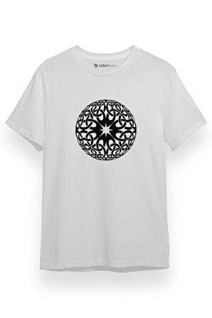 Old Motifs Sphere Beyaz Kısa kol Erkek Tshirt