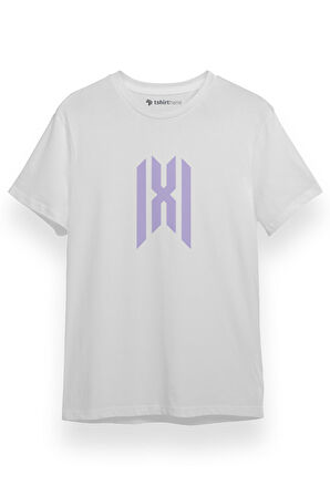 Monsta X New Logo Beyaz Kısa kol Erkek Tshirt