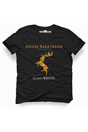 Tshirthane Game of Thrones HOUSE BARATHEON  Tişört Erkek Tshirt