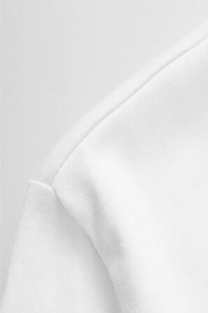 NCT Neo Culture Technology Letter Logo Beyaz Kısa kol Erkek Tshirt
