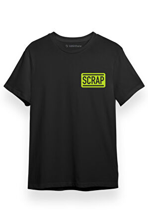 Doom Patrol Scrap Siyah Kısa kol Erkek Tshirt
