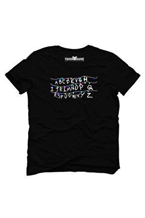 Tshirthane Stranger Things - Christmas Lights Tişört Erkek Tshirt