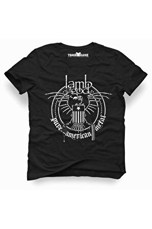 Tshirthane Lamb of God american crow Tişört Erkek Tshirt