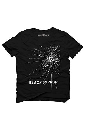 Tshirthane Black Mirror Tişört Erkek Tshirt