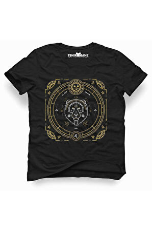 Tshirthane Aslan Burcu Leo  Tişört Erkek Tshirt