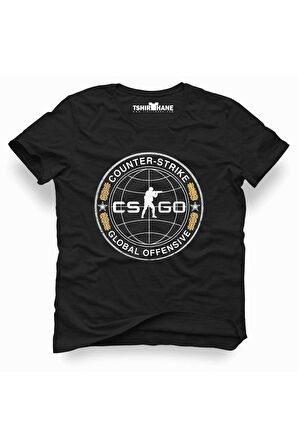 Tshirthane Csgo cs go Global Offensive Tişört Erkek Tshirt