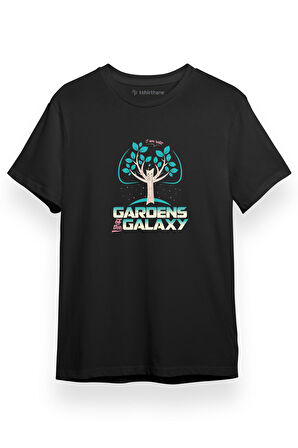 Gardens Of The Galaxy Siyah Kısa kol Erkek Tshirt