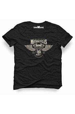 Tshirthane American motor california Tişört Erkek Tshirt