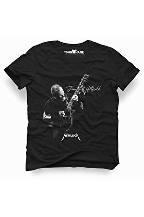 Tshirthane Metallica James Hetfield  guitar Tişört Erkek Tshirt