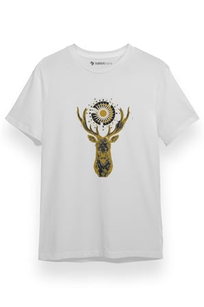 Shadow and Bone Darklina Symbol_1 Beyaz Kısa kol Erkek Tshirt