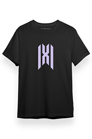 Monsta X New Logo Siyah Kısa kol Erkek Tshirt