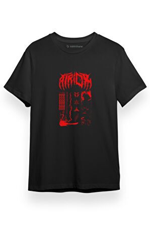 Halo Atriox Aesthetic Siyah Kısa kol Erkek Tshirt