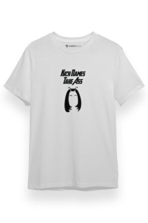 Guardians of the Galaxy Kick Names Take Ass Beyaz Kısa kol Erkek Tshirt