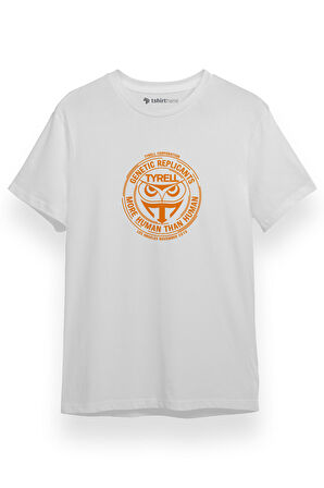 Blade Runner Tyrell Corporation Circle Logo Beyaz Kısa kol Erkek Tshirt