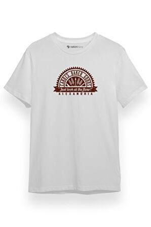 The Walking Dead Team Carol's Baked Goods Beyaz Kısa kol Erkek Tshirt