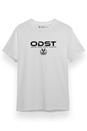 Halo Odst Orbital Drop Shock Trooper Beyaz Kısa kol Erkek Tshirt