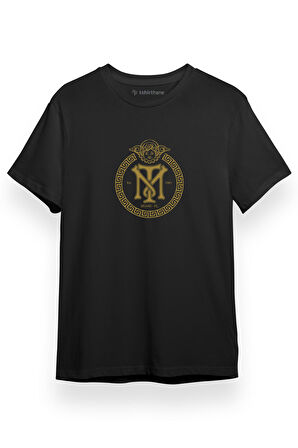 Babylon Montana Angel Miami Florida Siyah Kısa kol Erkek Tshirt