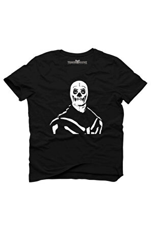 Tshirthane Fortnite Skull Trooper Tişört Erkek Tshirt