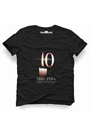 Tshirthane Atatürk 10 Kasım Tişört Erkek Tshirt