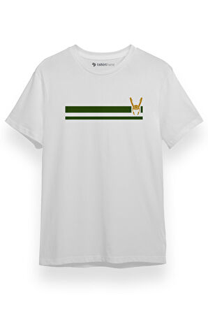 Loki Glorious Purpose Beyaz Kısa kol Erkek Tshirt