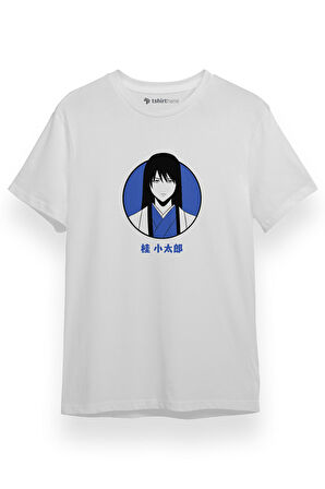Gintama Anime Kotaro Minimal Beyaz Kısa kol Erkek Tshirt