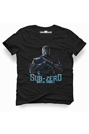 Tshirthane Mortal kombat sub zero fatality 1 Tişört Erkek Tshirt